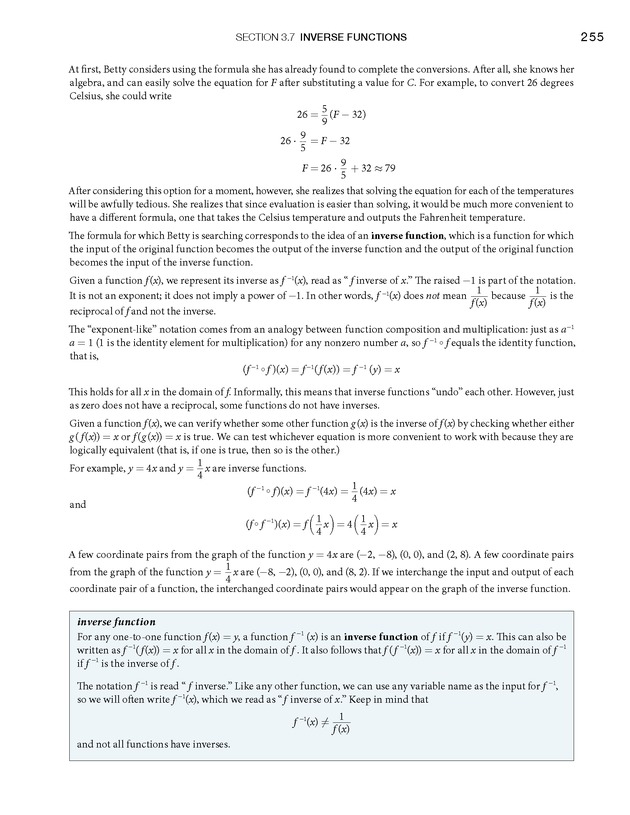 Algebra and Trigonometry - Front Matter 273